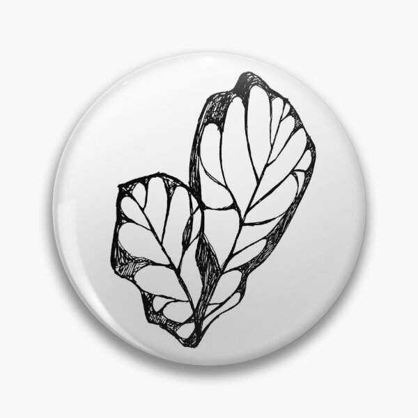 Item preview, Black on White Fiddle Leaf Fig designed and sold by badlydrawnbabe.