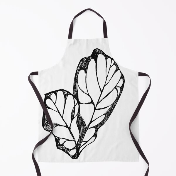 Item preview, Black on White Fiddle Leaf Fig designed and sold by badlydrawnbabe.