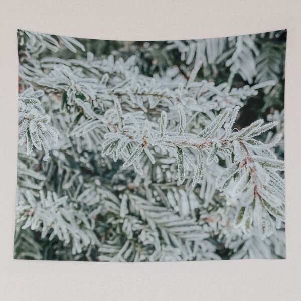 Item preview, Frosty pine branches designed and sold by Melissa Peltenburg.