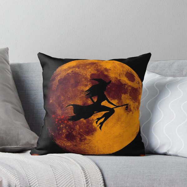Artikelvorschau,  Happy Halloween, Halloween, Hexe, gute Hexe, Kunst entworfen und verkauft von Viktoriia Trubiichuk.