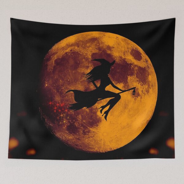 Item preview,  happy halloween, halloween, witch, good witch, art designed and sold by Viktoriia Trubiichuk.