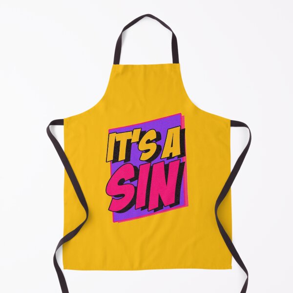 Item preview, It's a Sin- Tv Show Salutation Comic Title designed and sold by PosterpartyCo.