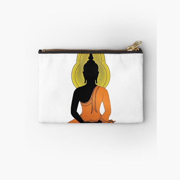 Item preview, Lord Buddha Silhouette Yoga Meditation T-Shirt designed and sold by deepakrode7.