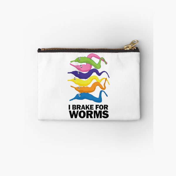 Item preview, I Brake for Worms - Funny designed and sold by Andantino.