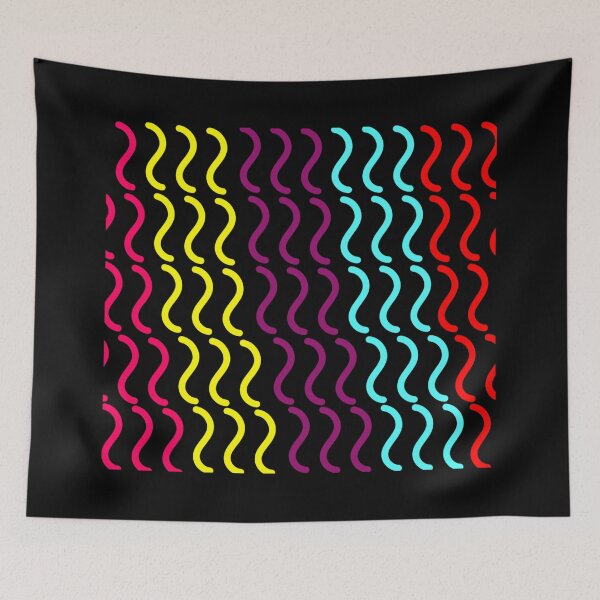 Item preview, zigzag line geometrical pattern designed and sold by showoffmarket.