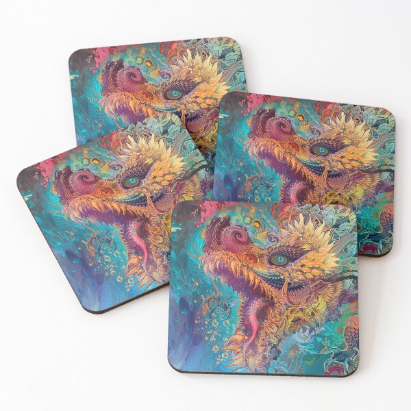 Item preview, art, dragon, abstraction, color designed and sold by Viktoriia Trubiichuk.
