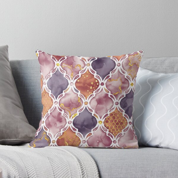 Item preview, Watercolor Moroccan Tiles Painting, Moroccan Mosaic, Moroccan Ceramic, Moroccan Pattern, Oriental Pattern, Geometric Pattern, Arabic Architecture designed and sold by Anaïs Illustration.