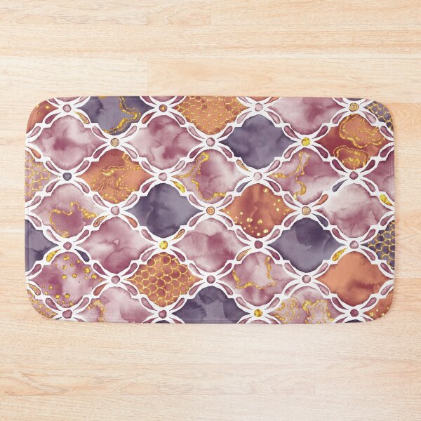 Item preview, Watercolor Moroccan Tiles Painting, Moroccan Mosaic, Moroccan Ceramic, Moroccan Pattern, Oriental Pattern, Geometric Pattern, Arabic Architecture designed and sold by Anaïs Illustration.