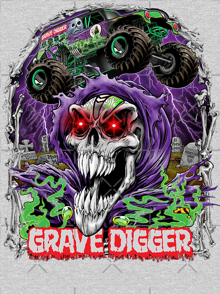 grave digger monster truck sweatshirt