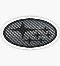 Subaru Carbon Fiber Sticker