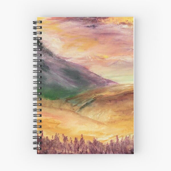 Item preview, "Moors and Mountains" - a purple view designed and sold by Ian Traynor.