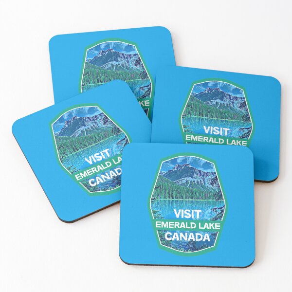 Item preview, Emerald Lake Canada Art - Nature - Outdoors - Gifts - Lakes - Yoho - Parks designed and sold by happygiftideas.