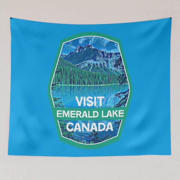 Item preview, Emerald Lake Canada Art - Nature - Outdoors - Gifts - Lakes - Yoho - Parks designed and sold by happygiftideas.
