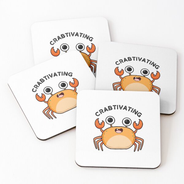 Item preview, Crabtivating Funny Crab Puns  designed and sold by punnybone.
