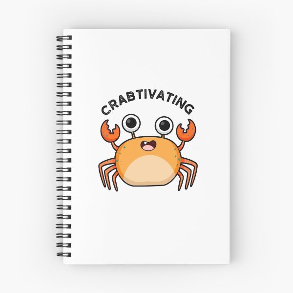 Item preview, Crabtivating Funny Crab Puns  designed and sold by punnybone.