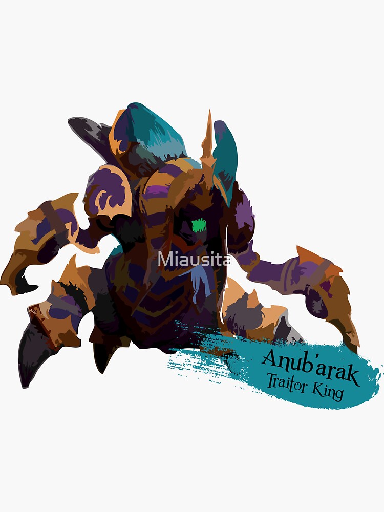 Anubarak Stickers for Sale Redbubble