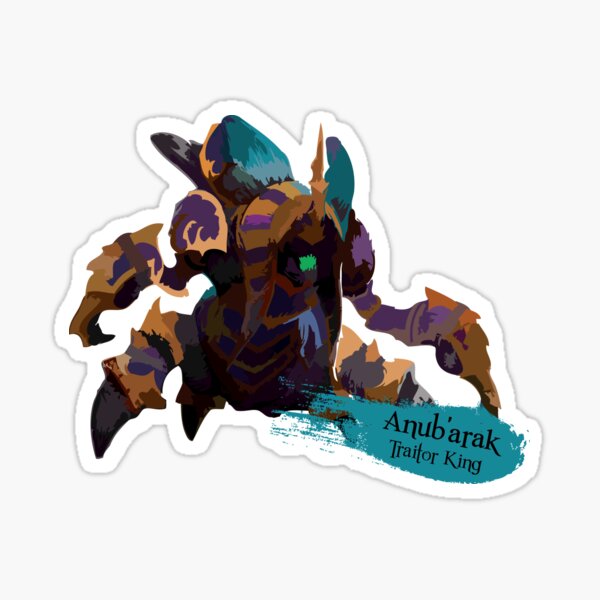 Anubarak Stickers for Sale Redbubble