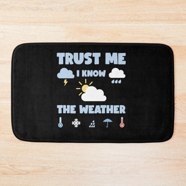 Item preview, Weather clouds rain meteorologist saying for meteorologists weather forecast designed and sold by Lenny Stahl.