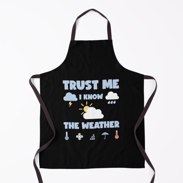 Item preview, Weather clouds rain meteorologist saying for meteorologists weather forecast designed and sold by Lenny Stahl.