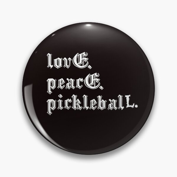 Artikelvorschau, Liebe, Frieden, Pickleball entworfen und verkauft von EveBurbul.