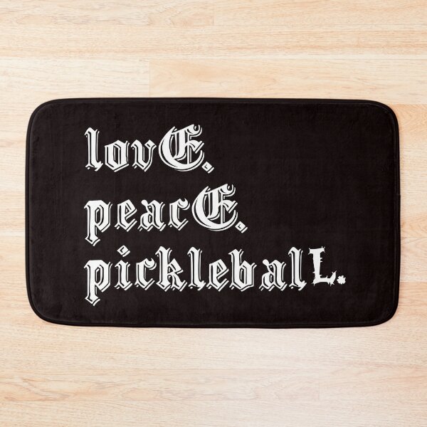 Artikelvorschau, Liebe, Frieden, Pickleball entworfen und verkauft von EveBurbul.
