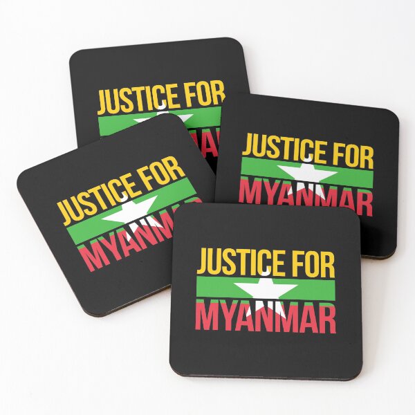 Item preview, Justice for Myanmar designed and sold by PhrasesTheThird.