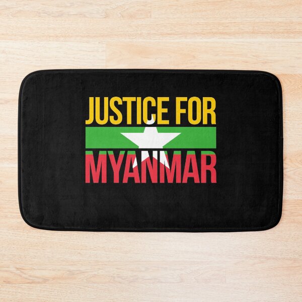 Item preview, Justice for Myanmar designed and sold by PhrasesTheThird.