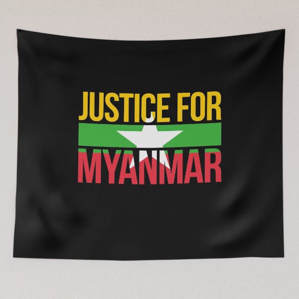 Item preview, Justice for Myanmar designed and sold by PhrasesTheThird.