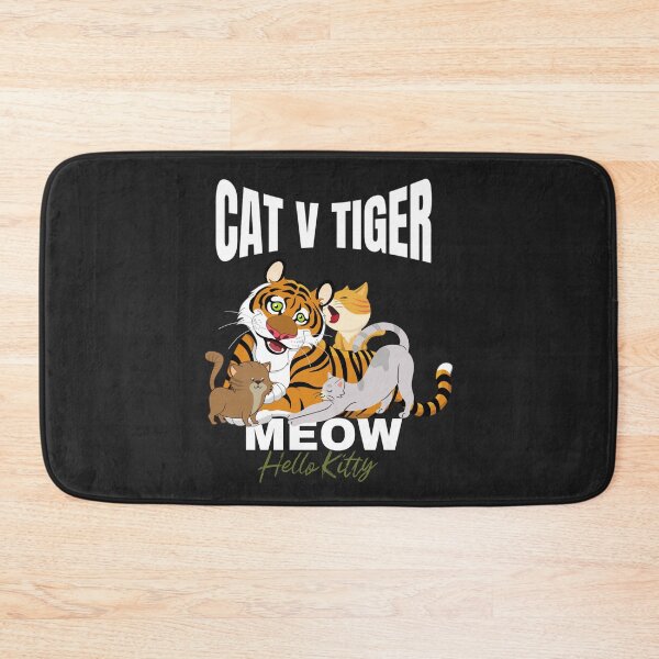 Item preview, Cat Versus Tiger designed and sold by R B Chrystal.