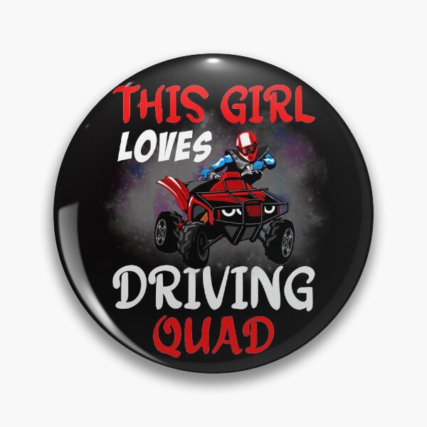 Item preview, THIS GIRL LOVES DRIVING QUAD COLLECTION designed and sold by JRM Tees & More Store.