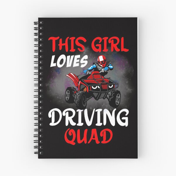 Item preview, THIS GIRL LOVES DRIVING QUAD COLLECTION designed and sold by JRM Tees & More Store.