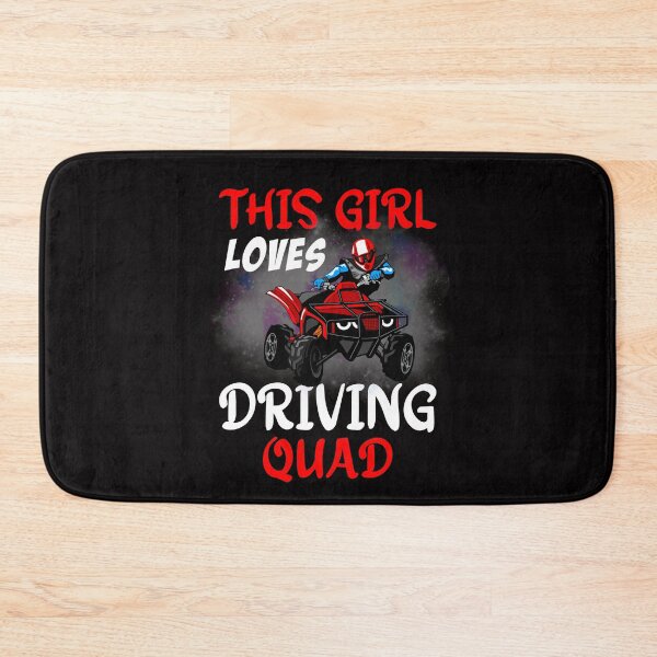 Item preview, THIS GIRL LOVES DRIVING QUAD COLLECTION designed and sold by JRM Tees & More Store.