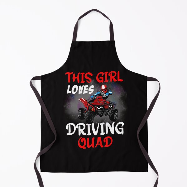 Item preview, THIS GIRL LOVES DRIVING QUAD COLLECTION designed and sold by JRM Tees & More Store.