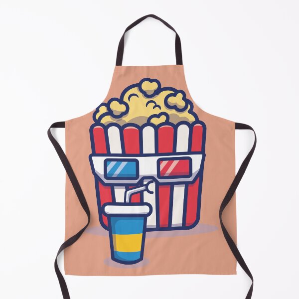 Item preview, What's Poppin' | Movie Night Cartoons designed and sold by Wallpacas.