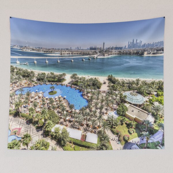 Aperçu de l'œuvre Vue de vacances de luxe à Dubaï créée et vendue par Londonimages.