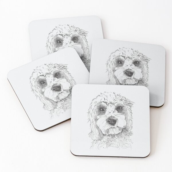 Item preview, Cavachon-Soft grey designed and sold by Helen Inkles.