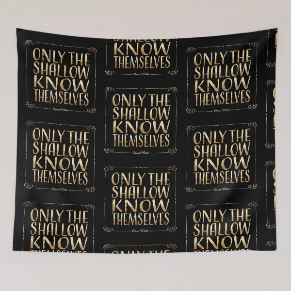 Item preview, Only the shallow know themselves designed and sold by x1brett.