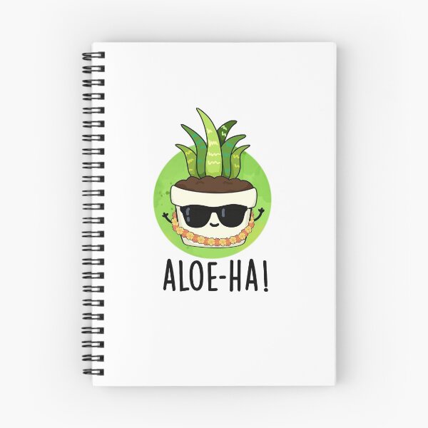 Item preview, Aloe-ha Funny Hawaiian Plant Puns  designed and sold by punnybone.