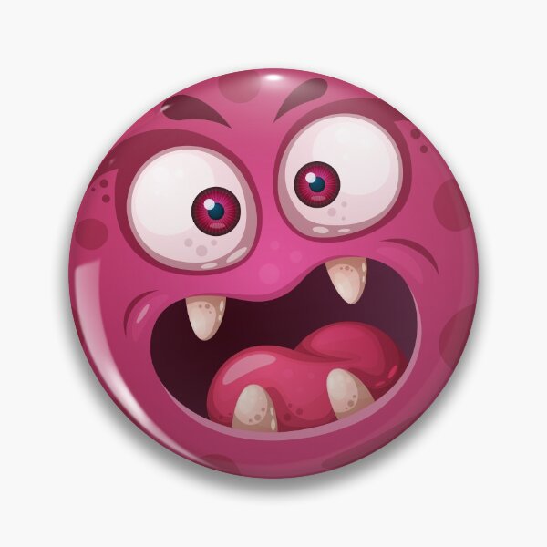 Item preview, Cute Happy Pink Monster  designed and sold by Elvira Clement.