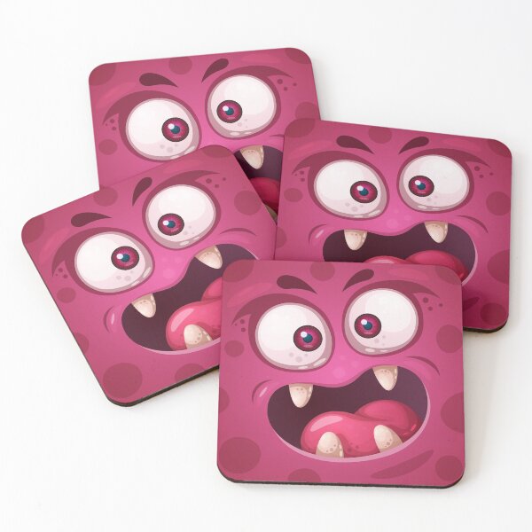 Item preview, Cute Happy Pink Monster  designed and sold by Elvira Clement.