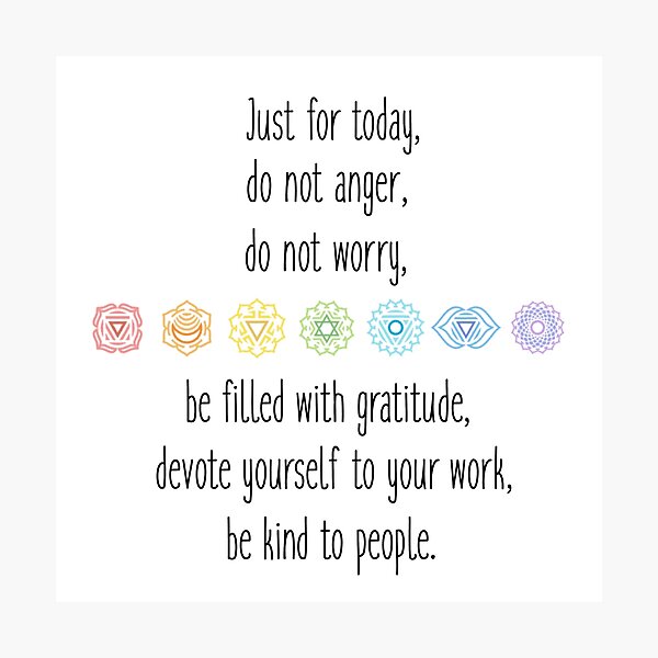 Item preview, Reiki principles designed and sold by easternspirit.