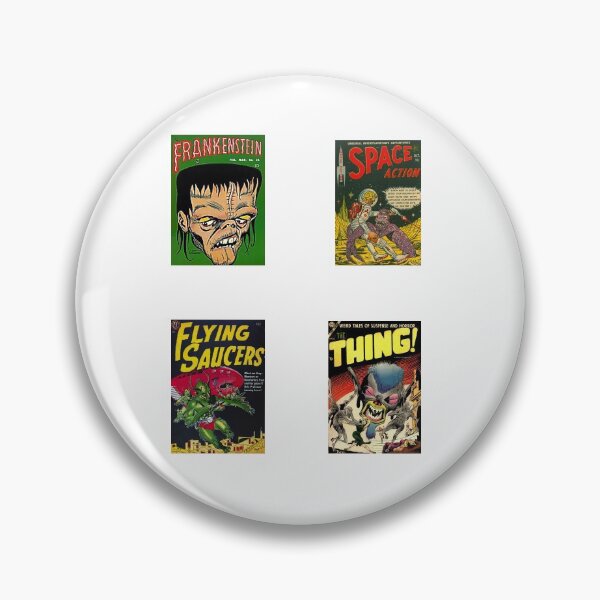 Item preview, Vintage Comic Book Covers Sticker Pack, Monsters, Aliens, Mutants designed and sold by Nostrathomas66.
