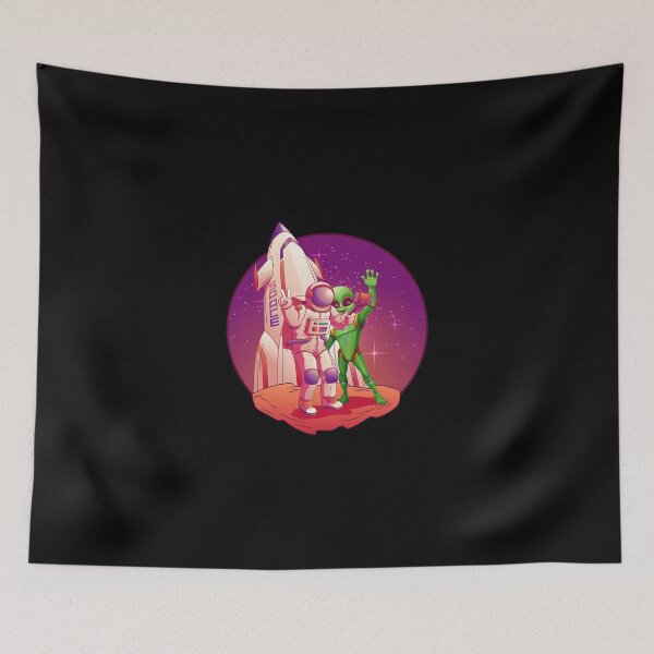 Item preview, Space Selfie - Astronaut Alien Space Shuttle Geek designed and sold by PrintPress.
