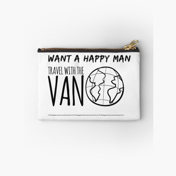Item preview, Van Life - Want a happy Man - Travel with the Van designed and sold by JJWilsonTees.