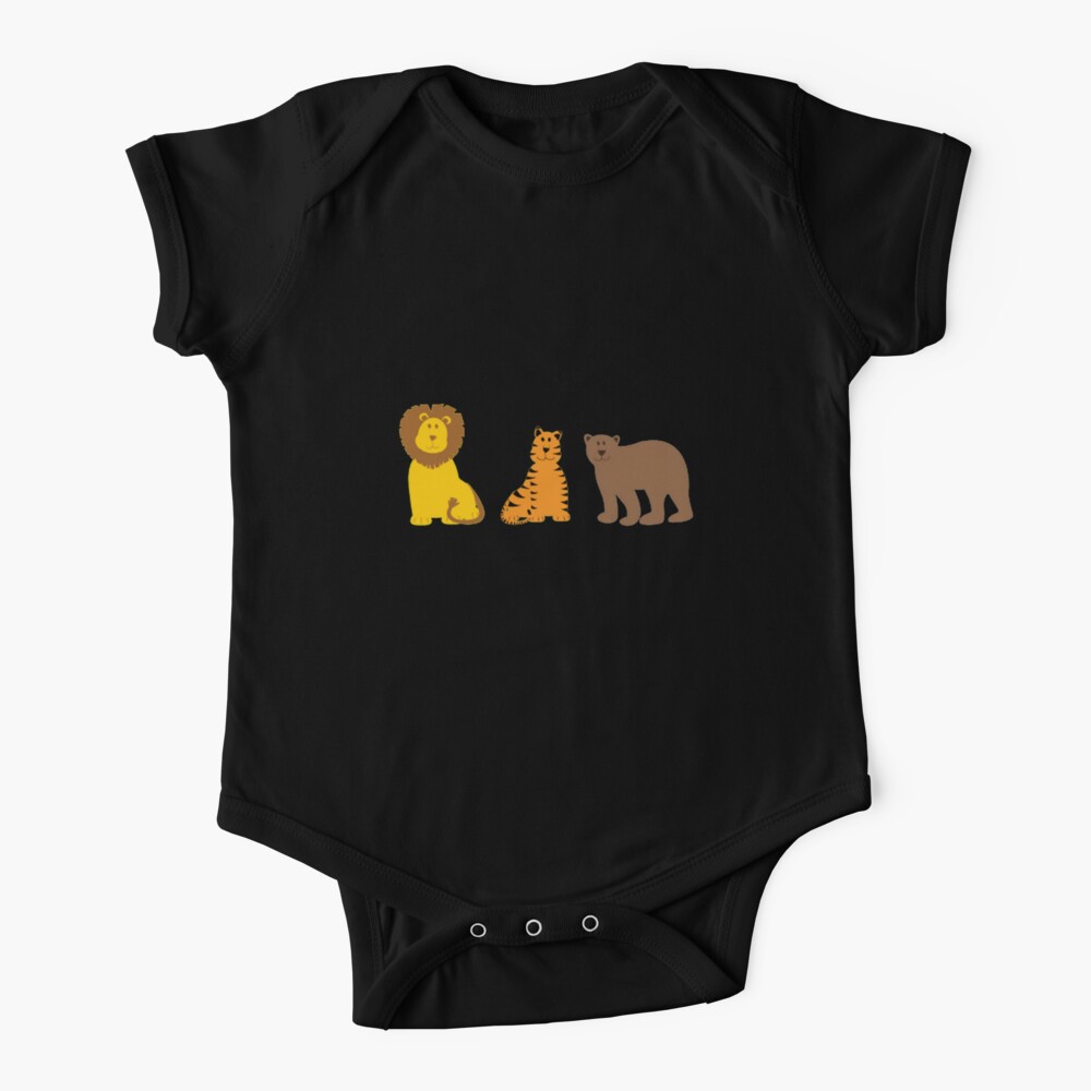 Löwen-Tiger-Bären oh mein Babystrampler Löwen-Tiger-Bären oh mein Babystrampler