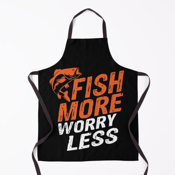 Item preview, Fish More Worry Less designed and sold by Theobsessed01.