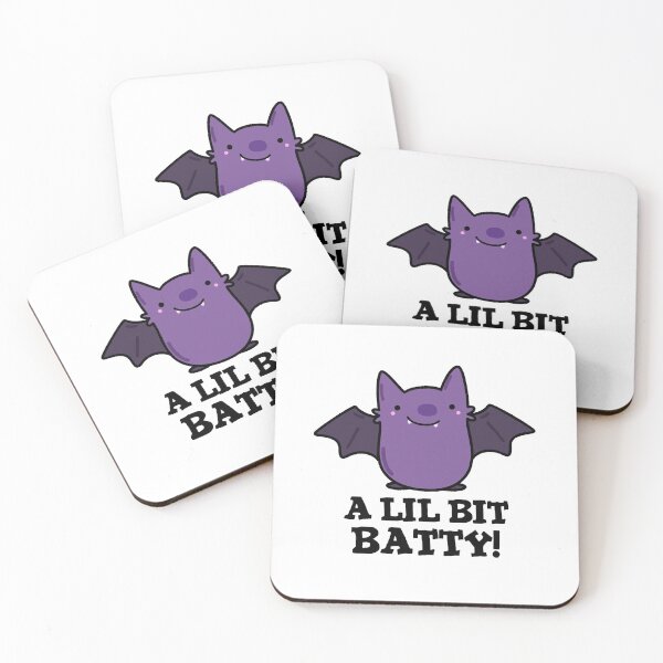 Item preview, A Little Batty Funny Bat Puns  designed and sold by punnybone.