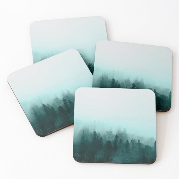 Item preview, Foggy Calm forest designed and sold by PrettyInk.