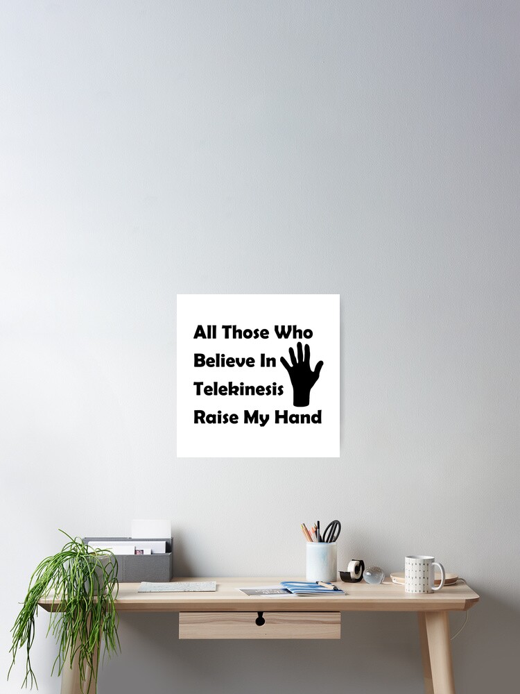Thumbnail 2 of 3, Poster, Telekinesis designed and sold by TheBestStore.