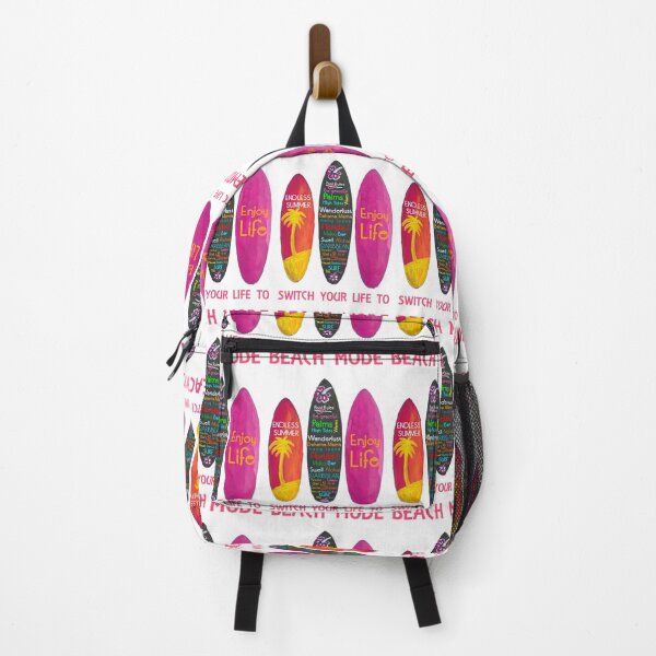 Item preview, Surfboard Poster - Switch your life to Beach Mode designed and sold by artshop77.